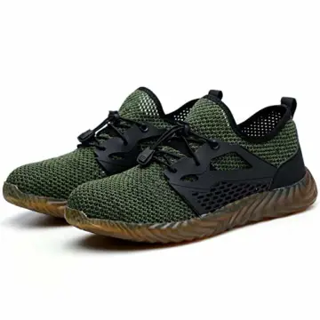 BAOLESEM S3 Sicherheitsschuhe Herren Arbeitsschuhe Herren Damen Leicht Sportlich Atmungsaktiv Schutzschuhe Stahlkappe Schuhe - 2