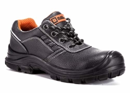 Black Hammer Sicherheitsschuhe Herren S3 SRC Verbundstoff Kappe Und Kevlar Zwischensohle Atmungsaktiv Leicht Arbeitsschuhe Metallfrei Knöchelhoch Wanderschuhe 2252 (44 EU) -