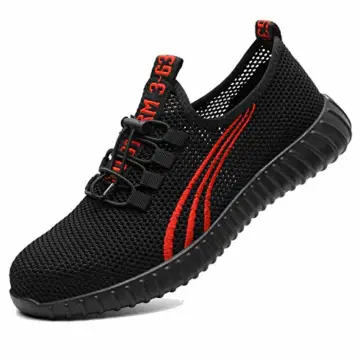 COOU Arbeitsschuhe Herren S3 Leicht Comfort Sicherheitsschuhe rutschfest Sportlich Jogger Sneaker für Frauen Männer - 1