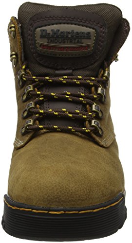 Dr. Martens Unisex-Erwachsene Ridge St Sicherheitsschuhe, Braun Dark Brown 203, 39 EU - 