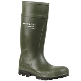 Dunlop C462933 S5 PUROFORT GROEN 44, Unisex-Erwachsene Langschaft Gummistiefel, Grün (Grün(Groen) 08), 44 EU - 1