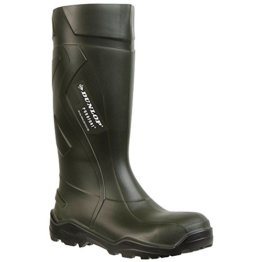 Dunlop C762933 S5 PUROFORT+ GROEN 38, Unisex-Erwachsene Langschaft Gummistiefel, Grün (Grün(Groen) 08), 38 EU - 1