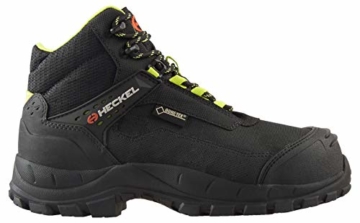 Heckel 63233 Sicherheitsschuhe - S3 CI HI WR HRO SRC - Gore-Tex, Metallfrei, Schwarz - Gr 40 - 