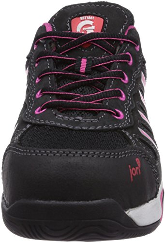 JORI jo_FIT Lady Low S1P, Damen Sicherheitsschuhe, Schwarz (Schwarz), 37 - 4