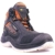 Lupos® Sicherheitsstiefel S1P ESD LOG303 Schwarz/Orange Herren - Atmungsaktiv, Alu-Cap, Durchtrittsicher, Rutschhemmend (SRC), Antistatisch (ESD), Nubukleder, Zehenschutz, Anti-Shock-Fußbett (43) -