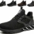 Nasonberg Arbeitsschuhe Herren s3 Sicherheitsschuhe Herren Damen Leicht Schutzschuhe mit Stahlkappen Sportlich, 01Schwarz X43 EU - 1