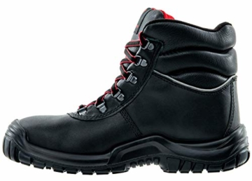 Nitras Arbeitsschuhe Herren S3 Power Step III 7213 - Hohe Sicherheitsschuhe Männer mit Stahlkappe HRO SRC Weite 11 Größe 43 - 