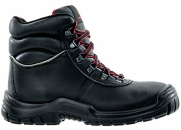 Nitras Arbeitsschuhe Herren S3 Power Step III 7213 - Hohe Sicherheitsschuhe Männer mit Stahlkappe HRO SRC Weite 11 Größe 43 - 