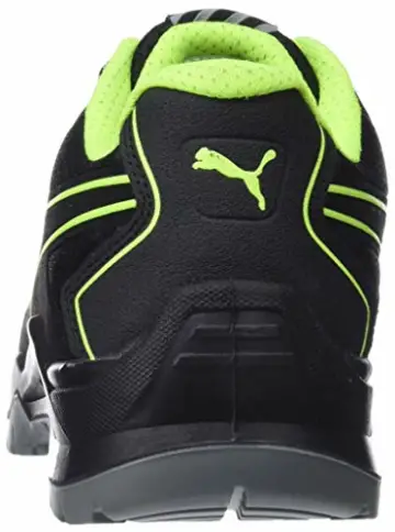 Puma 644210 Fuse TC Green Low - S1P Sicherheitsschuhe 44 schwarz/grün - 