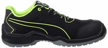 Puma 644210 Fuse TC Green Low - S1P Sicherheitsschuhe 44 schwarz/grün - 