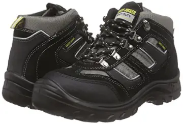 Safety Jogger CLIMBER, Unisex - Erwachsene Arbeits & Sicherheitsschuhe S3, schwarz, (blk/blk/dgr 117), EU 42 - 5