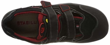 Stabilus 5224A,  Unisex SRA Sicherheitsschuhe,  Schwarz Rot,  39 EU (6 UK) - 