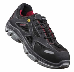 Stabilus 6130A,  Unisex SRA Sicherheitsschuhe,  Schwarz Rot,  42 EU (8 UK) -