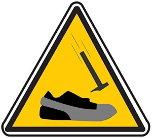 Zehenschutzkappe - Schild Überziehschuhe