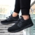 tqgold Herren Damen S3 Sicherheitsschuhe Leicht Sportlich Arbeitsschuhe Schutzschuhe mit Stahlkappe Breathable Comfortable rutschfeste Schuhe(Schwarz,Größe 48) - 7