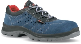 U Power Sicherheits-Halbschuh Sicherheits-Schuh Arbeitsschuh CURTISS - S1 SRC - SO20181 - blau/grau - Größe: 43 -