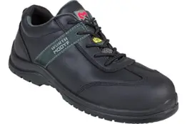 WÜRTH MODYF Sicherheitsschuhe S3 ESD SRC Leo schwarz: Der multifunktionale Schuh ist in Größe 42 erhältlich. Der zertifizierte Arbeitsschuh ist ideal für Lange Arbeitsalltage. -